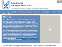 Tablet Screenshot of lapa.org